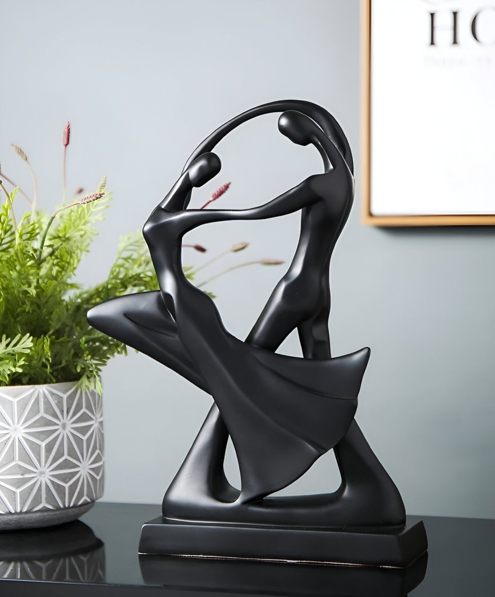 Abstract decoratief beeld van polyresin – 30 cm - Vessina