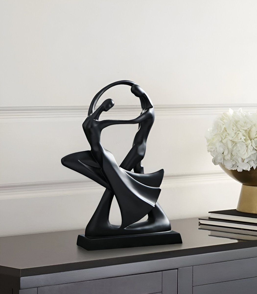 Abstract decoratief beeld van polyresin – 30 cm - Vessina