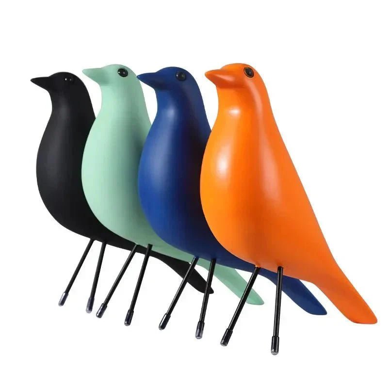 Decoratief vogelbeeld van polyresin – 26 cm - Vessina