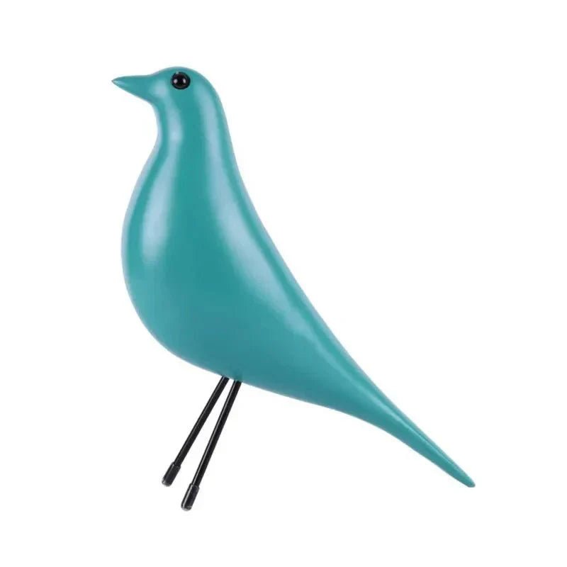 Decoratief vogelbeeld van polyresin – 26 cm - Vessina