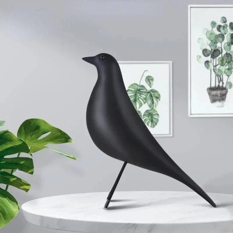 Decoratief vogelbeeld van polyresin – 26 cm - Vessina
