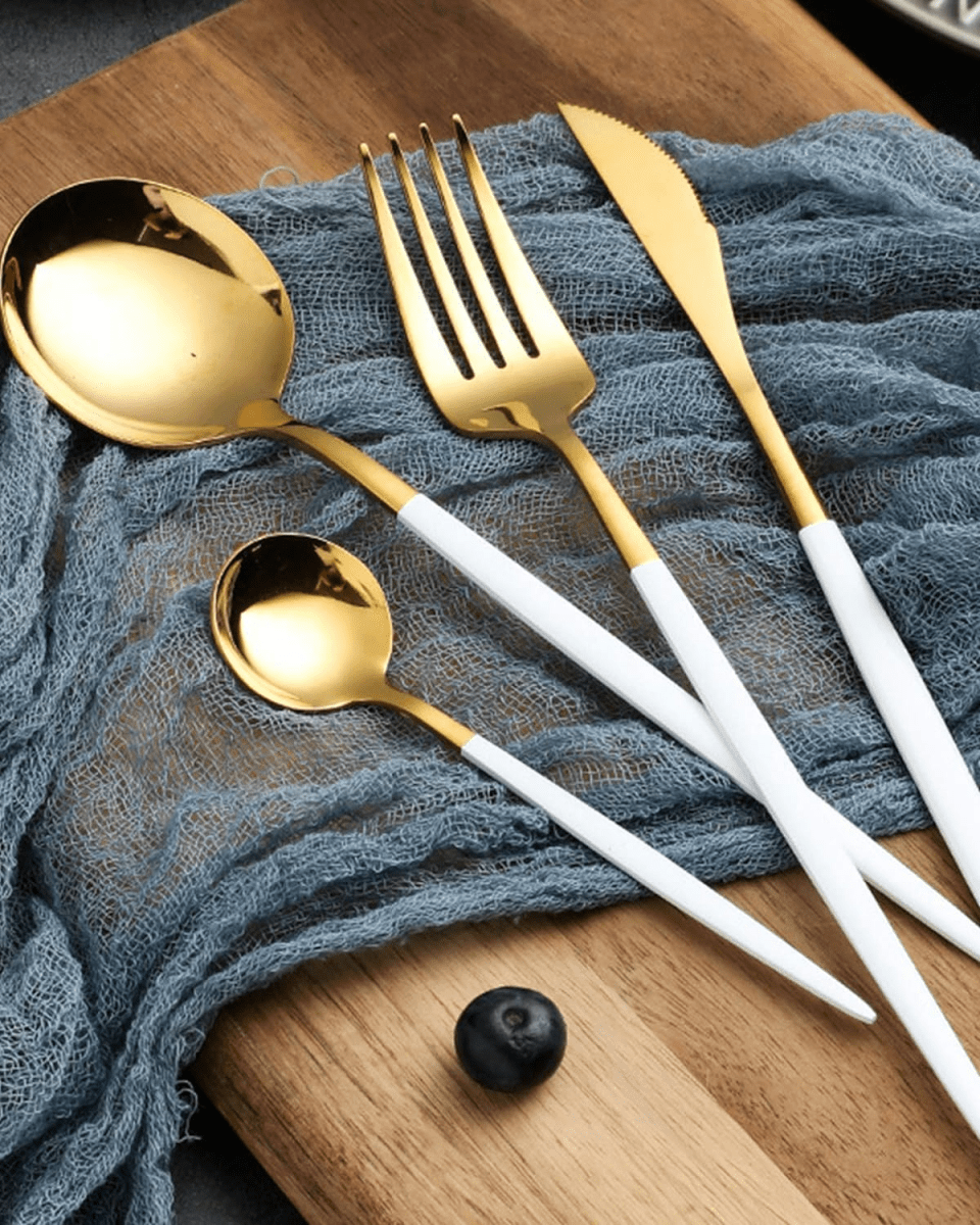 Luxe bestekset van roestvrij staal - Vessina
