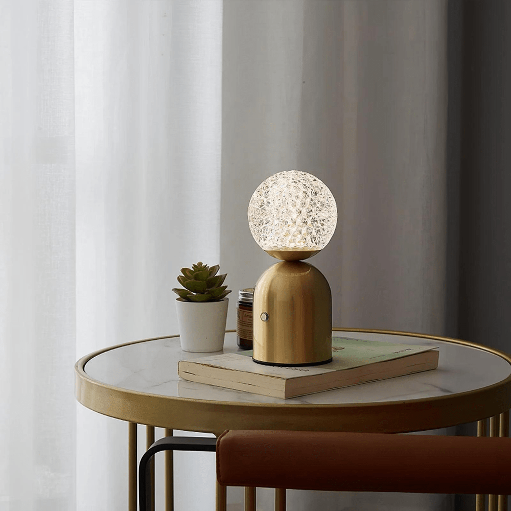 Vessina – Gouden Sluier Tafellamp - Vessina