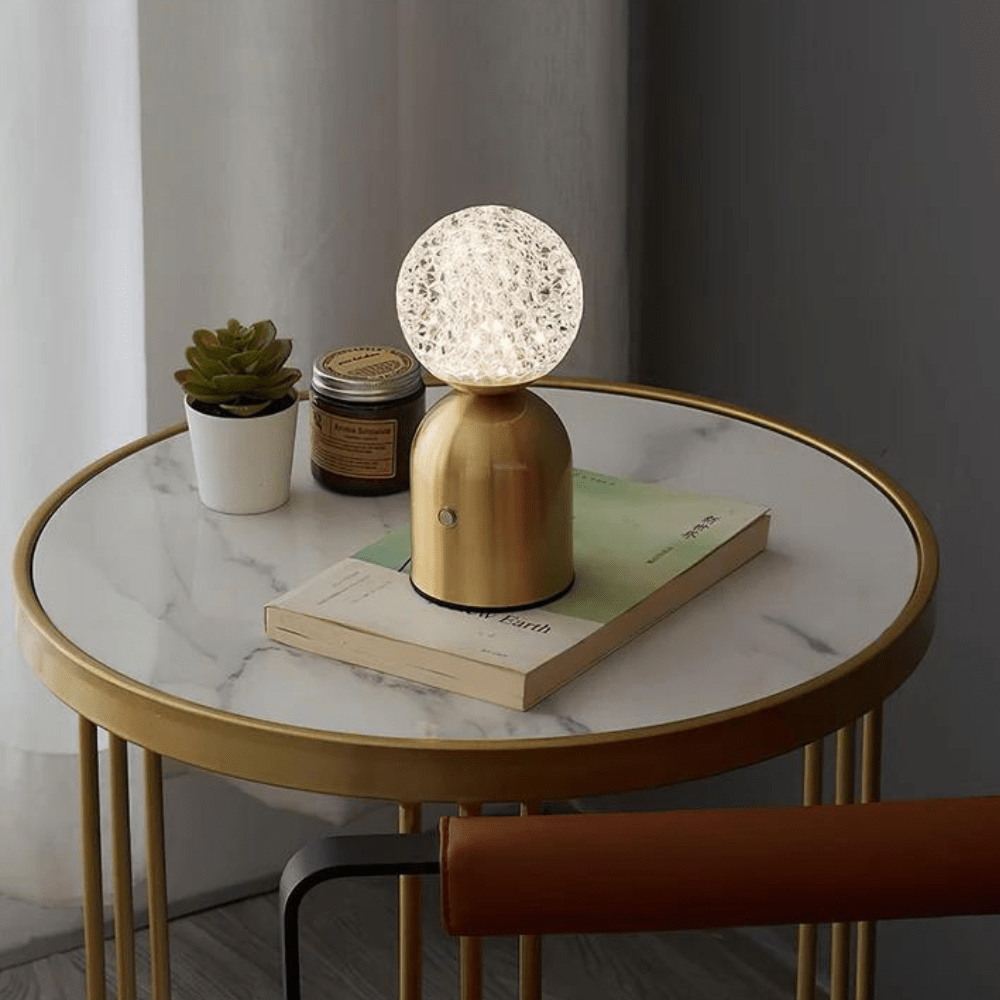 Vessina – Gouden Sluier Tafellamp - Vessina