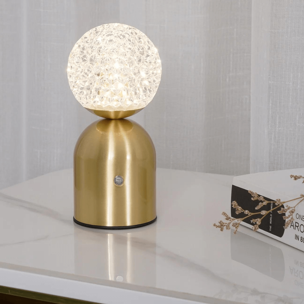 Vessina – Gouden Sluier Tafellamp - Vessina