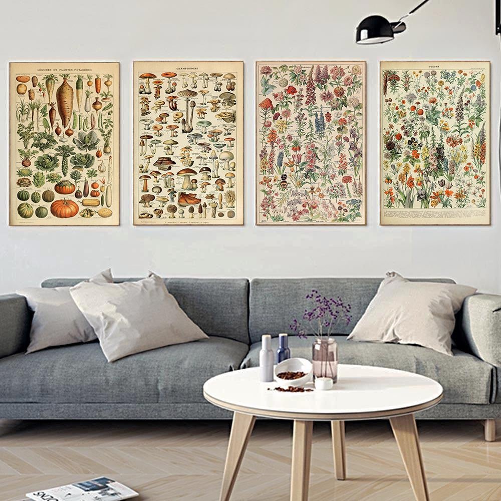 Vessina – Vintage Botanische Canvas Collectie - Vessina