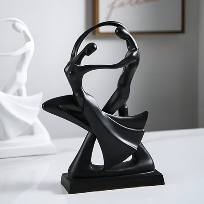Abstract decoratief beeld van polyresin – 30 cm - Vessina