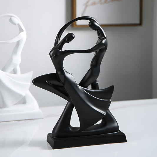 Abstract decoratief beeld van polyresin – 30 cm - Vessina