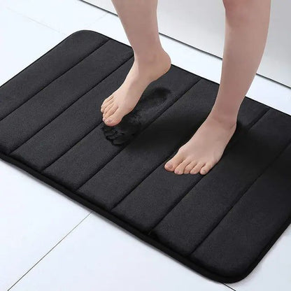 Badmat van zachte microvezel, antislip met absorberende structuur - Vessina