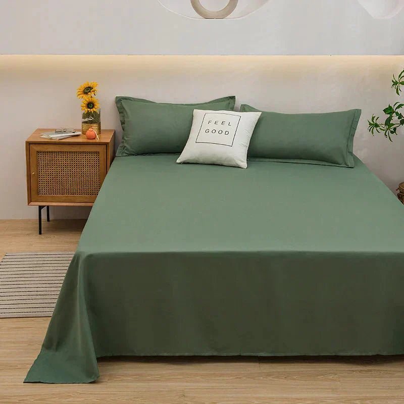 Dekbedovertrek polyester, ademend met gewassen look - Vessina