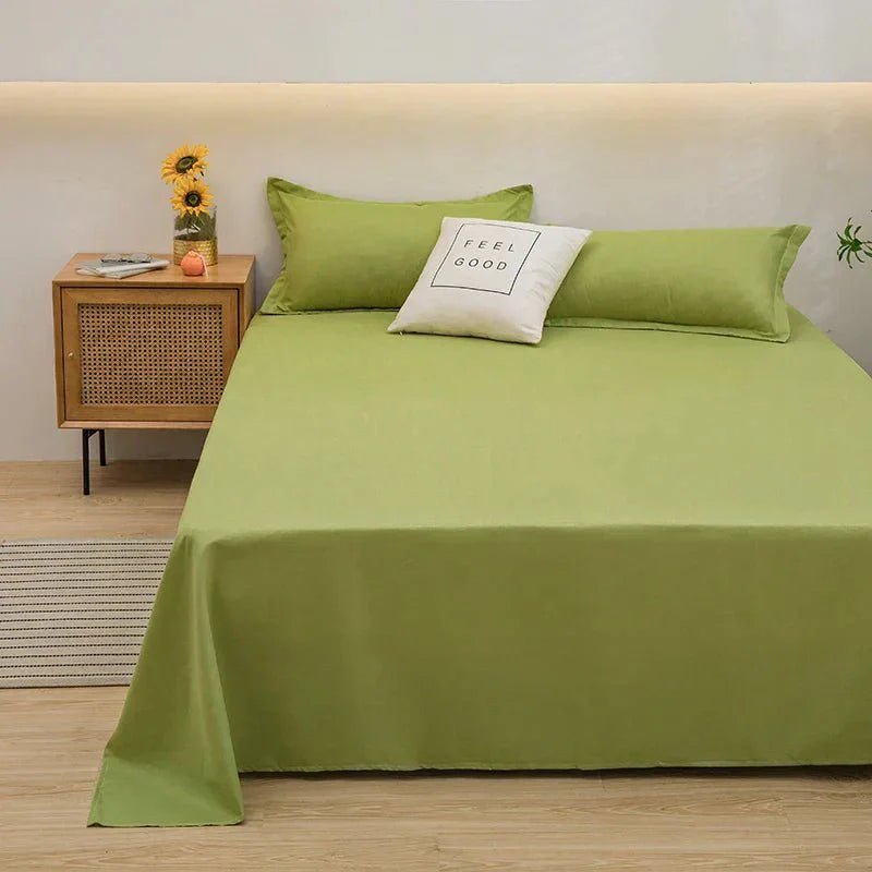 Dekbedovertrek polyester, ademend met gewassen look - Vessina