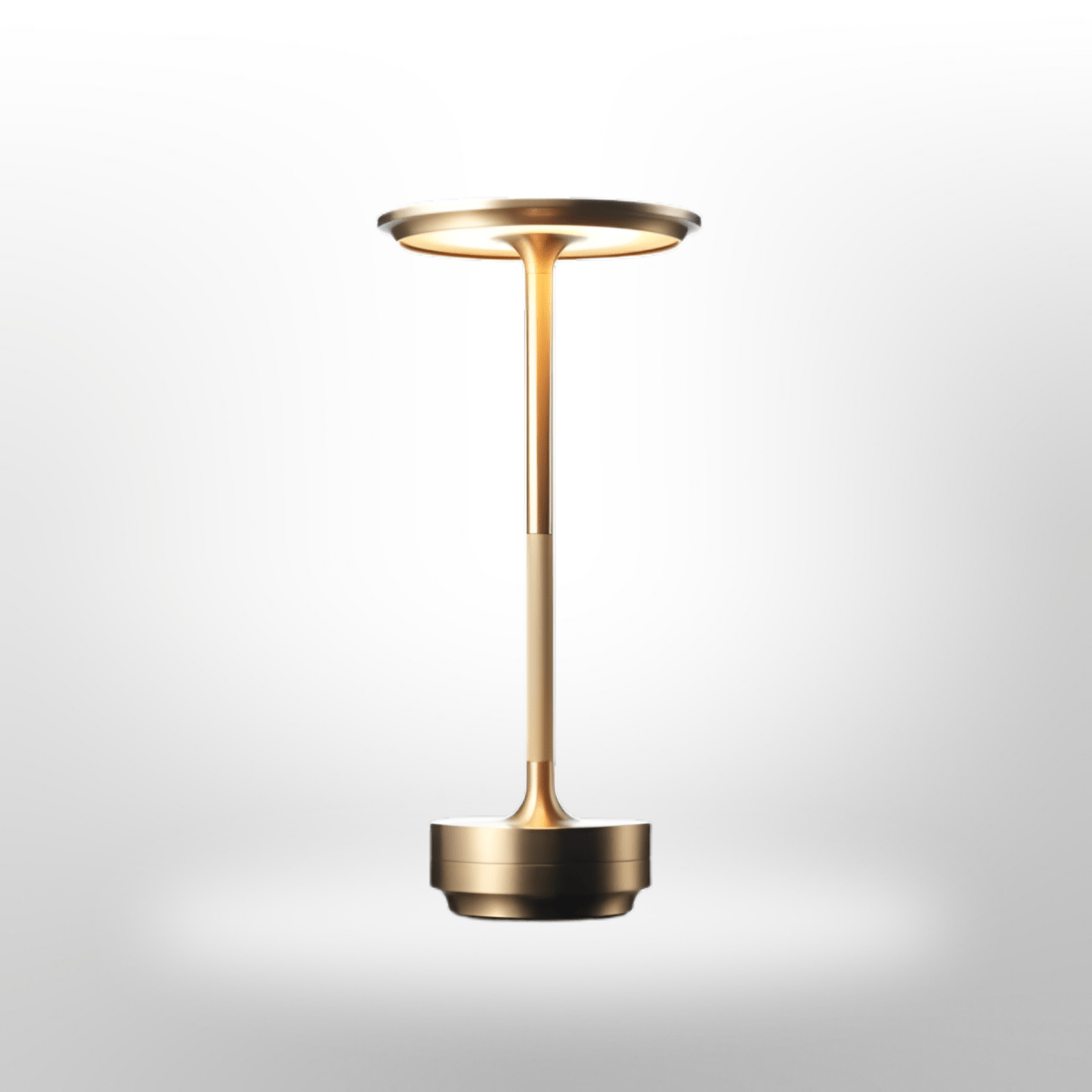 Draadloze metalen tafellamp – Dimbaar met touchbediening - Vessina