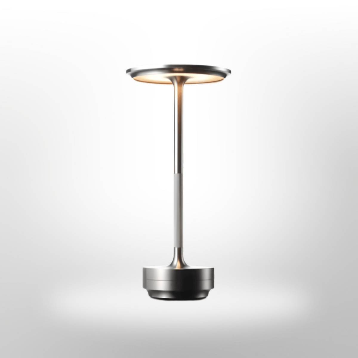 Draadloze metalen tafellamp – Dimbaar met touchbediening - Vessina
