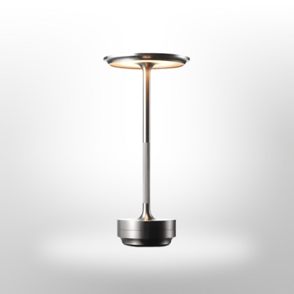 Draadloze metalen tafellamp – Dimbaar met touchbediening - Vessina