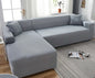 Elastische bankhoes van effen, waterafstotend polyester - Vessina