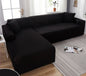 Elastische bankhoes van effen, waterafstotend polyester - Vessina