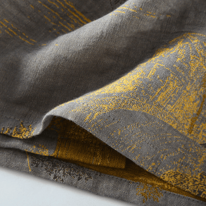 Katoenen badjas kimono – uniseks model met wafelstructuur - Vessina