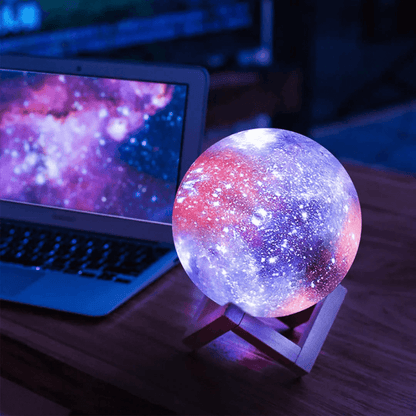 LED nachtlamp met sterrenprojectie - met touch bediening - Vessina