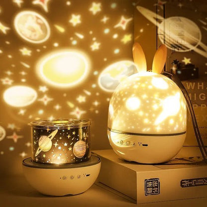 LED Sfeerlamp met Hemelprojectie – ABS - Vessina