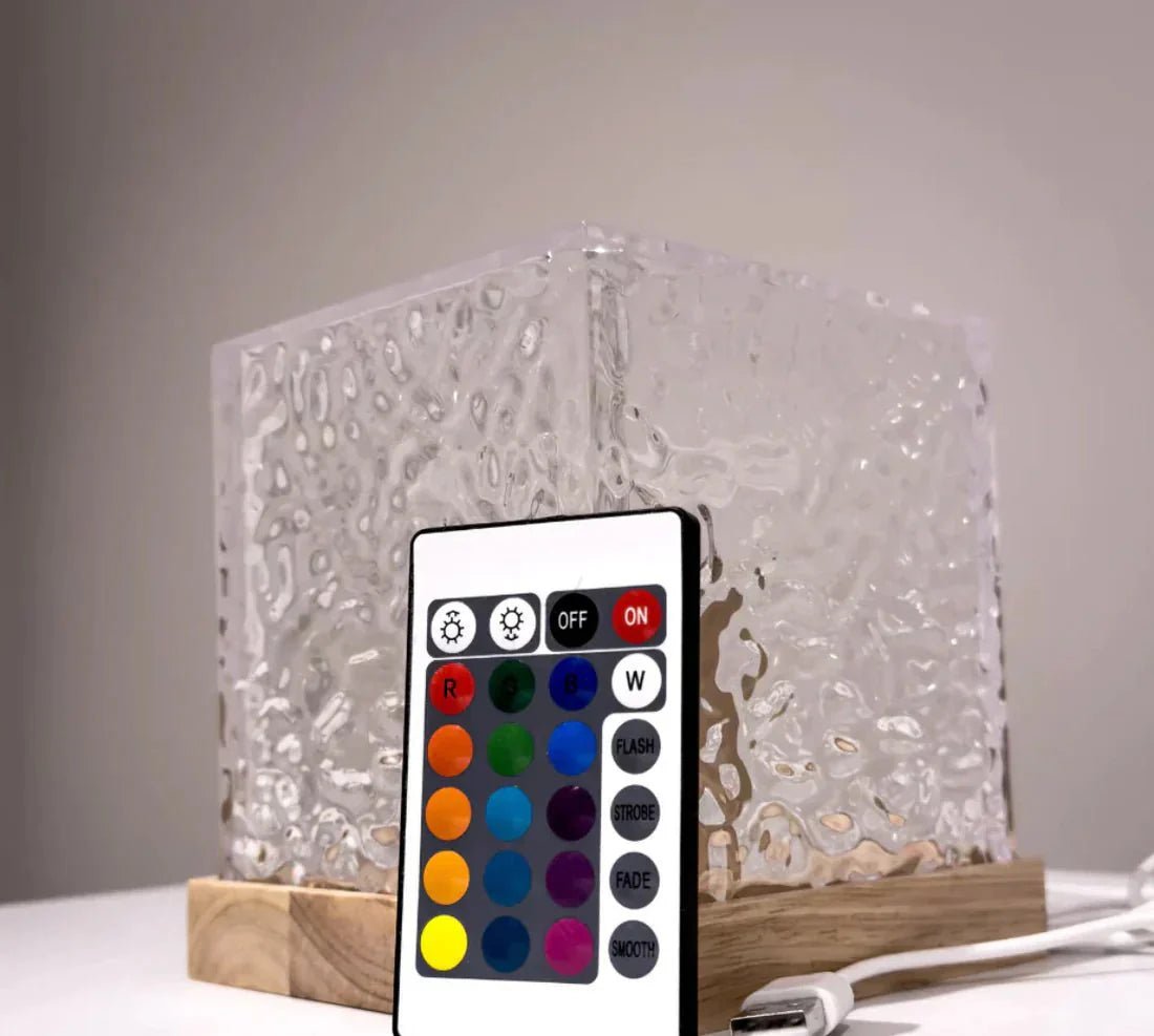 LED sfeerlicht met mat glaslook, 16 kleuren - Vessina