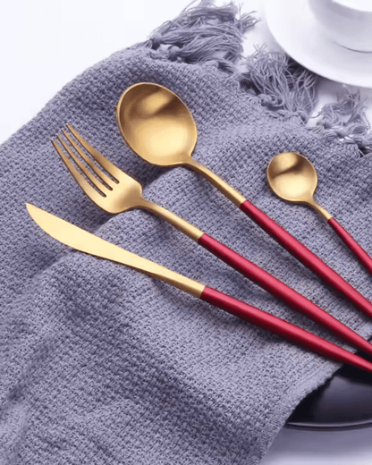 Luxe bestekset van roestvrij staal - Vessina