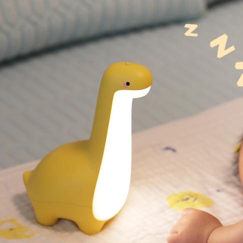 Nachtlampje Dinosaurus – LED Licht van Wit Siliconen - Vessina