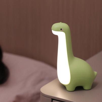 Nachtlampje Dinosaurus – LED Licht van Wit Siliconen - Vessina