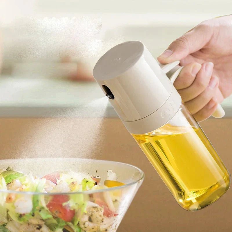Oliespray van borosilicaatglas, 250 ml met fijnverneveling - Vessina