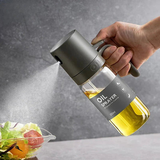 Oliespray van borosilicaatglas, 250 ml met fijnverneveling - Vessina