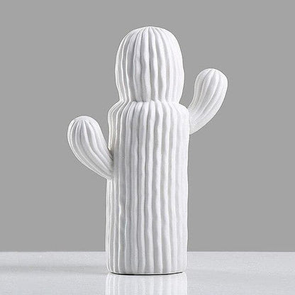 Porseleinen decoratieve cactus, set van 2 - Vessina