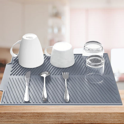 Siliconen afdruipmat voor servies en bestek - Vessina