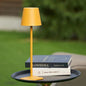 Tafellamp hoog model in ijzer, minimalistisch design - Vessina