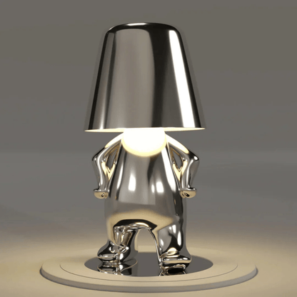 Tafellamp van gekleurde hars met LED - verlichting - Vessina