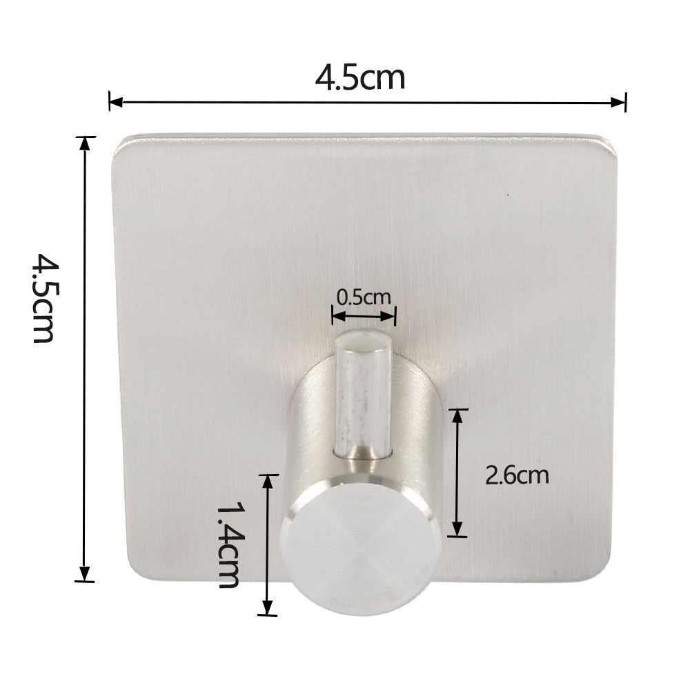 Vessina – 5 Stuks Metalen Haken - Vessina
