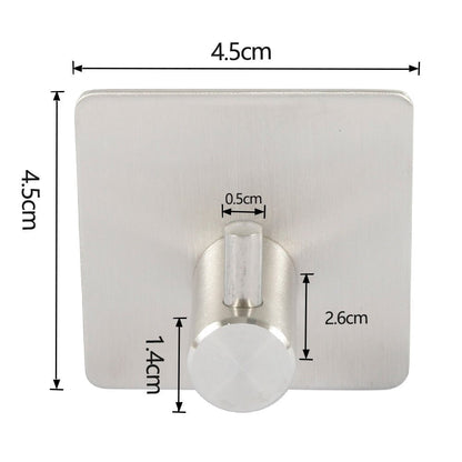 Vessina – 5 Stuks Metalen Haken - Vessina