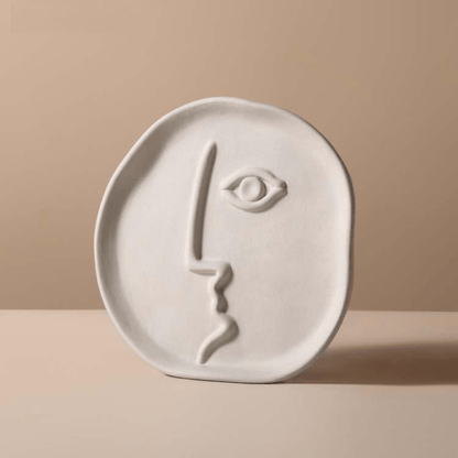 Vessina – Abstract Gezicht Vaas Decoratie - Vessina