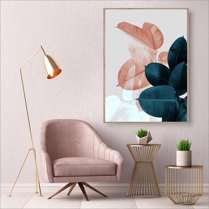 Vessina – Bloei van de Natuur op Canvas - Vessina