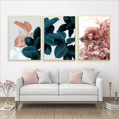 Vessina – Bloei van de Natuur op Canvas - Vessina
