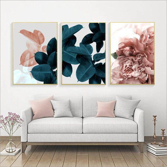 Vessina – Bloei van de Natuur op Canvas - Vessina