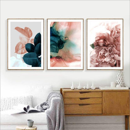 Vessina – Bloei van de Natuur op Canvas - Vessina