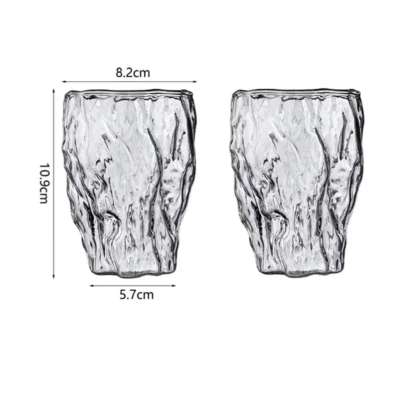 Vessina – Creatief Onregelmatig Waterglas - Vessina