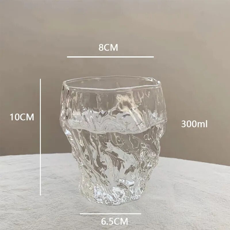 Vessina – Creatief Onregelmatig Waterglas - Vessina