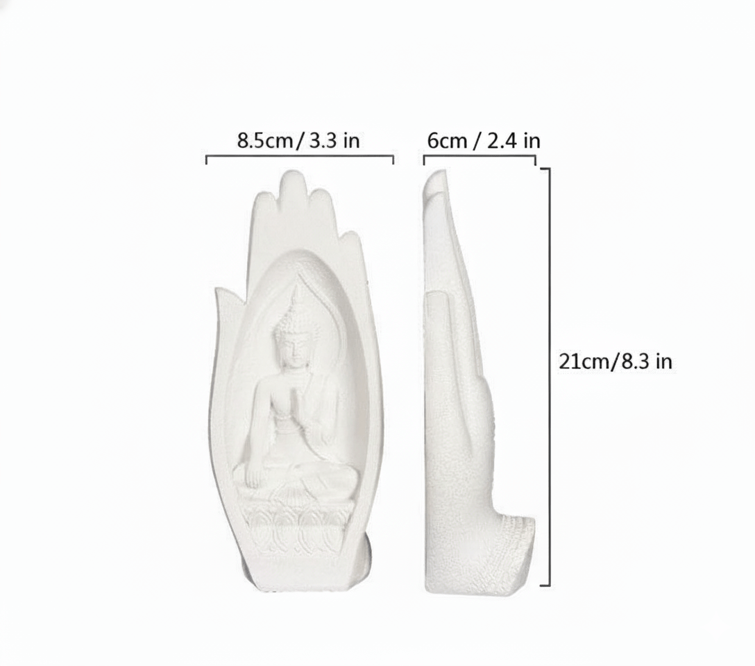 Vessina – Elegante Boeddha Figuren van Hoogwaardige Keramiek voor een Serene Sfeer - Vessina