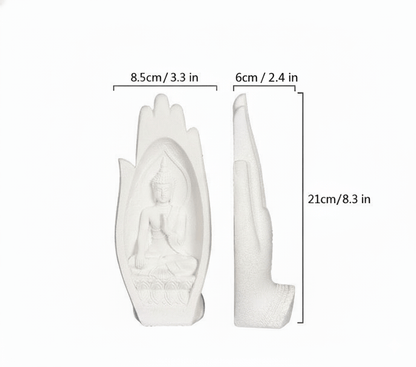 Vessina – Elegante Boeddha Figuren van Hoogwaardige Keramiek voor een Serene Sfeer - Vessina