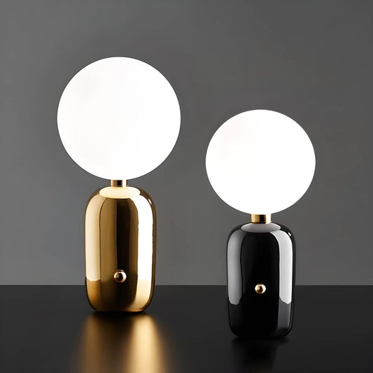 Vessina – Elegante Bolvormige Tafellamp - Vessina