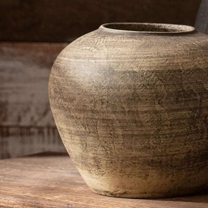 Vessina – Keramische Retro Wabi Sabi Vaas - Vessina