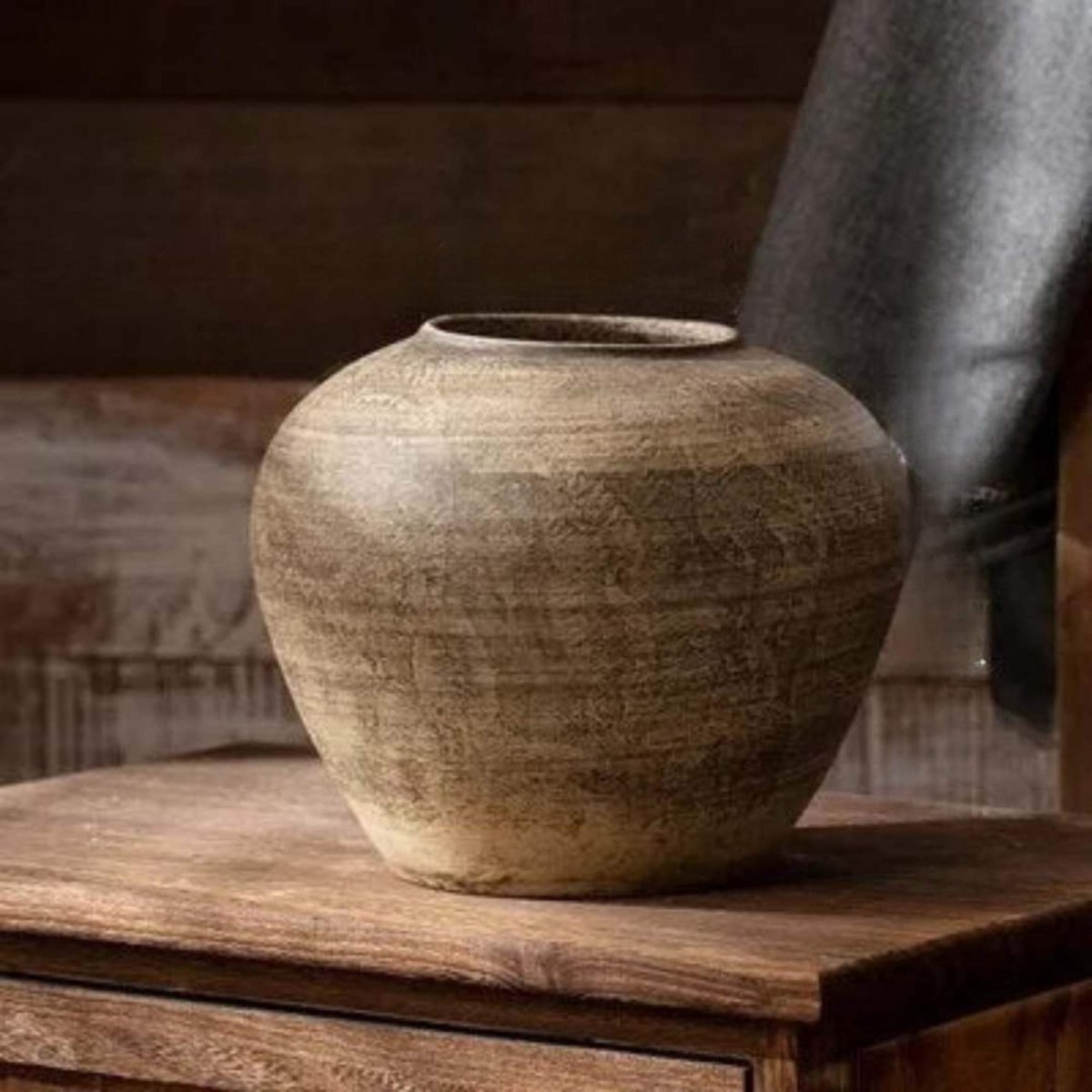 Vessina – Keramische Retro Wabi Sabi Vaas - Vessina