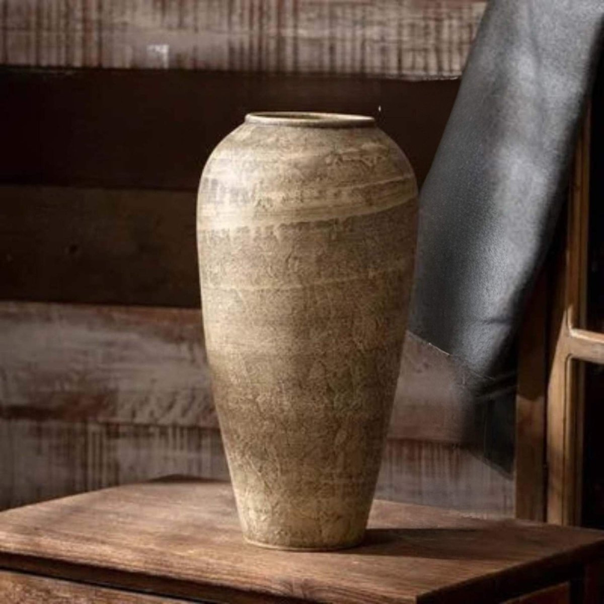 Vessina – Keramische Retro Wabi Sabi Vaas - Vessina