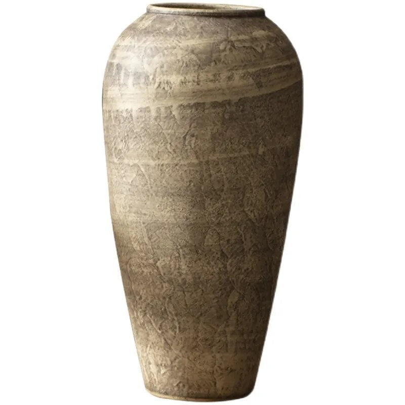 Vessina – Keramische Retro Wabi Sabi Vaas - Vessina
