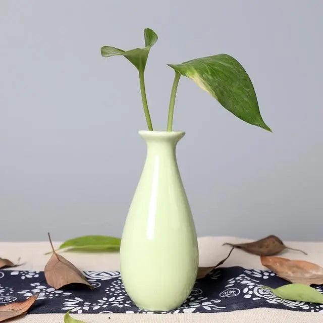Vessina – Klassieke Pastel Keramische Vaas - Vessina